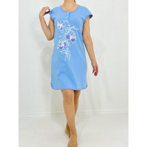 Туника женская домашняя Blue Lily 48-50 Голубая 97359011-2