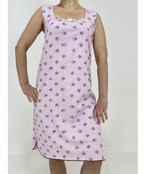 Nightgown with wide straps Rose 54-56 Pink 40476617-2