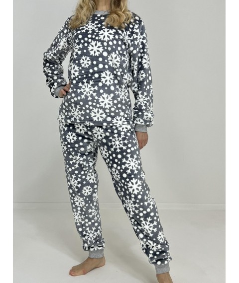 Women's winter pajamas Snejinka 46 Gray 55367774-1