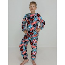 Пижама детская зимняя Marvel  158 Серая (80740509-5)