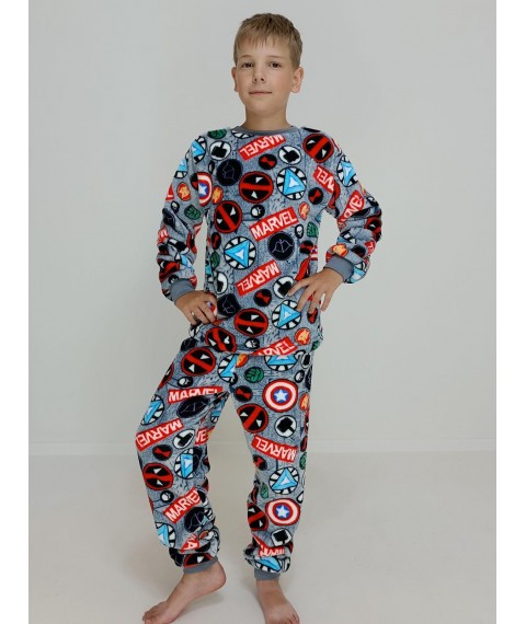Пижама детская зимняя Marvel  158 Серая (80740509-5)