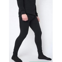 Men's fleece underpants 50 Black Triko (75813925-1)