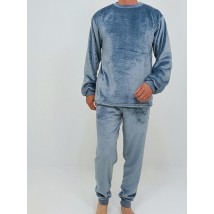 Men's winter pajamas plain 56 Gray 99052622-5