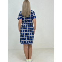 Халат домашний в клетку Кулиска Triko 50-52 Синий (68454641-2)