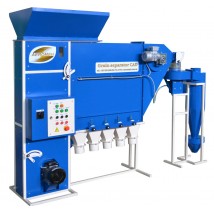 Grain cleaning machine CAD-5 with cyclone