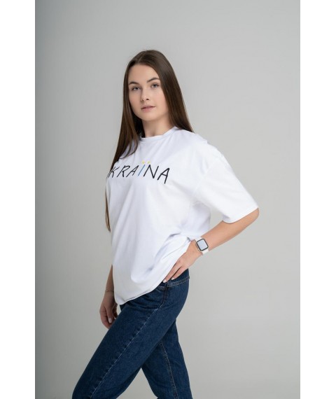 Женская футболка оверсайз " Україна " G-100
