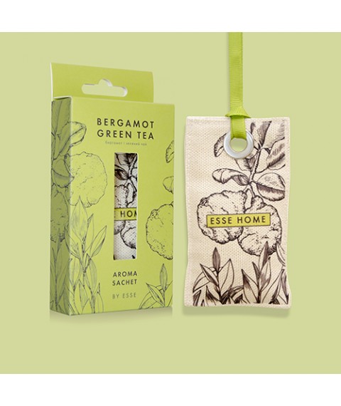 Aromatic sachet Bergamot and Green tea