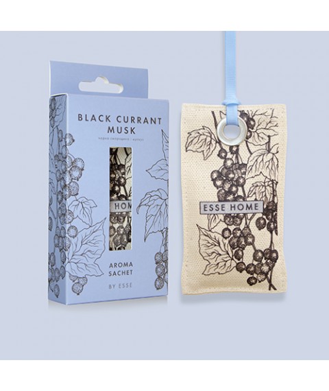 Aromatic sachet Blackcurrant and Musk