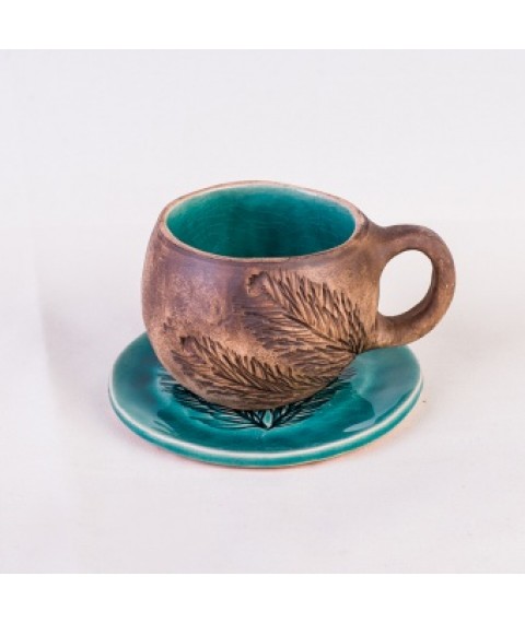 Cup with saucer & quot; Flora & quot;