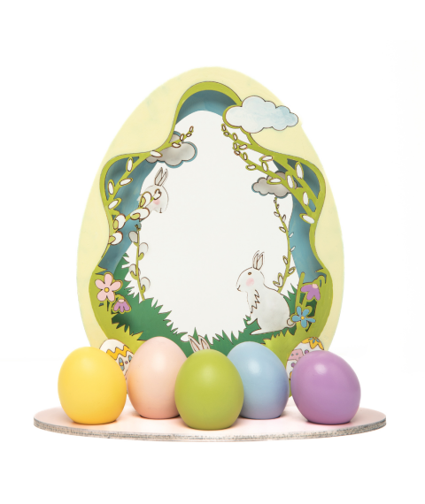 Decorative coloring "Easter story"