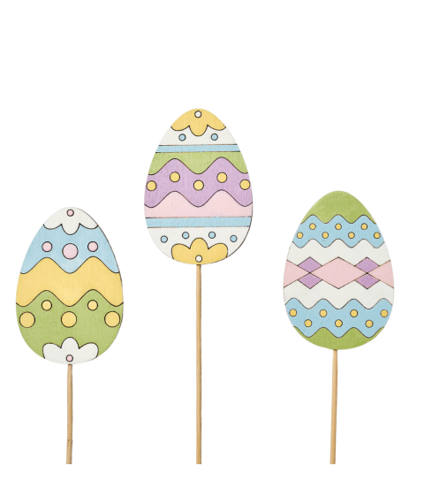 Set of Easter eggs coloring "Baby"