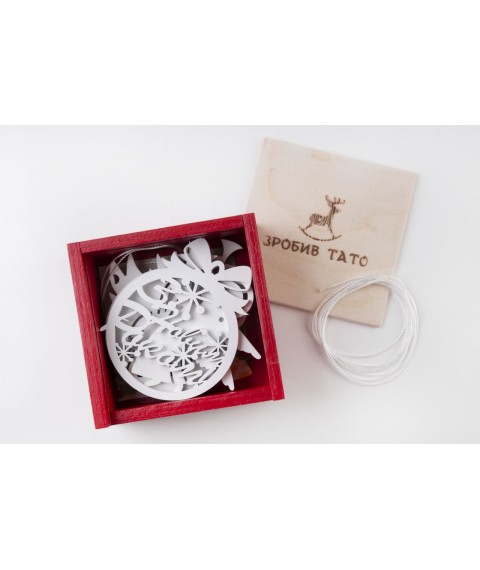 Set of Christmas toys "Christmas surprise", 6 pcs