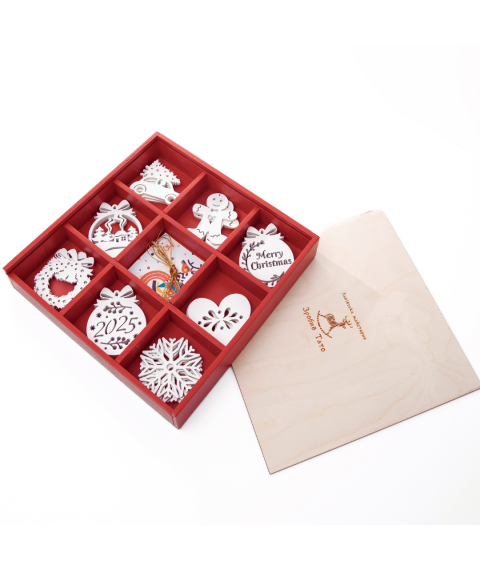 Set of Christmas toys "Christmas whirlwind", 24 pcs