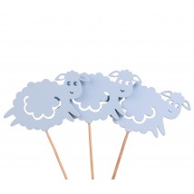 Decorative toy on a spike "Lamb-cloud"
