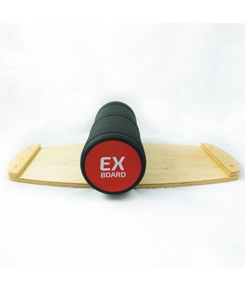 Балансборд Ex-board Mouth черный валик 16 см литой (EX51)
