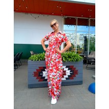 Maxi dress with flowers