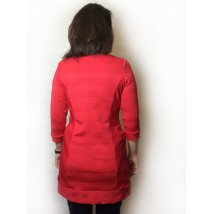 Red tunic with pockets P151