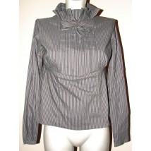 Women's blouse with bow and frill P68