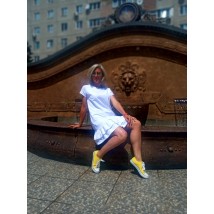 Knitted T-shirt dress