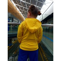Children's yellow hoodie