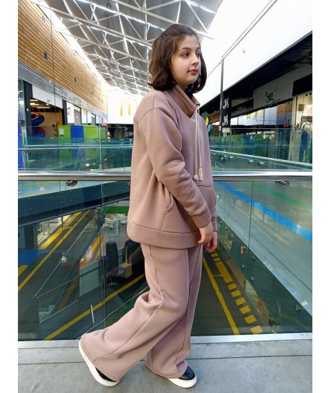 Комплект палаццо + світшот без капюшона