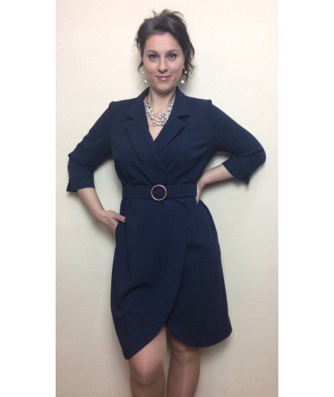 Office wrap dress P223