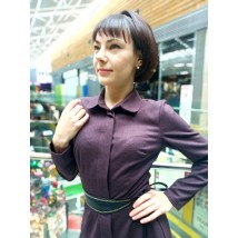 Chocolate midi dress