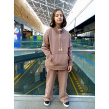 Комплект палаццо + свитшот без капюшона