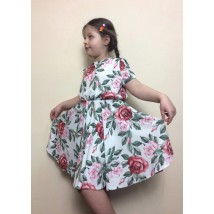 Детское платье из стрейч-шифона