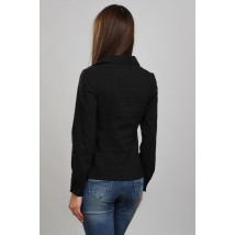 Women's black shirt, classic P60