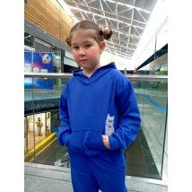 Children's blue hoodie