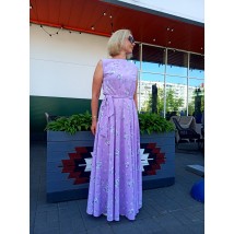 Long maxi dress lavender