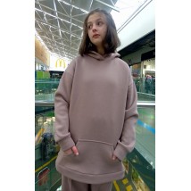 Худи оверсайз беж