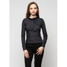 Women's blouse with bow and frill P68