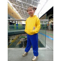 Children's sports patriotic suit
