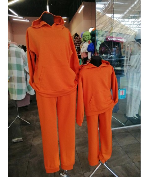 Mother+daughter sports suit