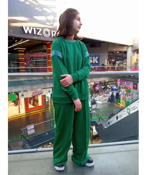 Women's set - palazzo pants and sweatshirt