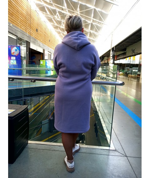 Тепла сукня з капюшоном
