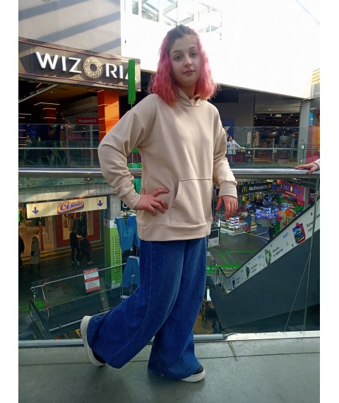 Standard milky hoodie