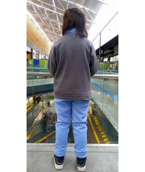 Combi suit, gray-blue