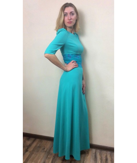 Long mint dress
