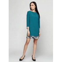 Green tunic with pockets P151