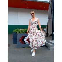 Wrap maxi dress