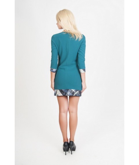 Green tunic with pockets P151