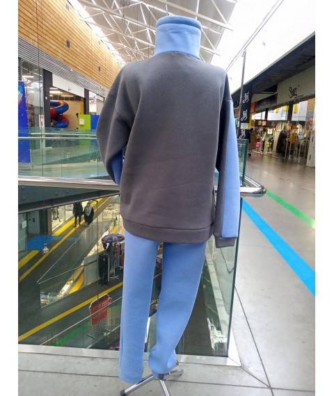 Combi suit, gray-blue