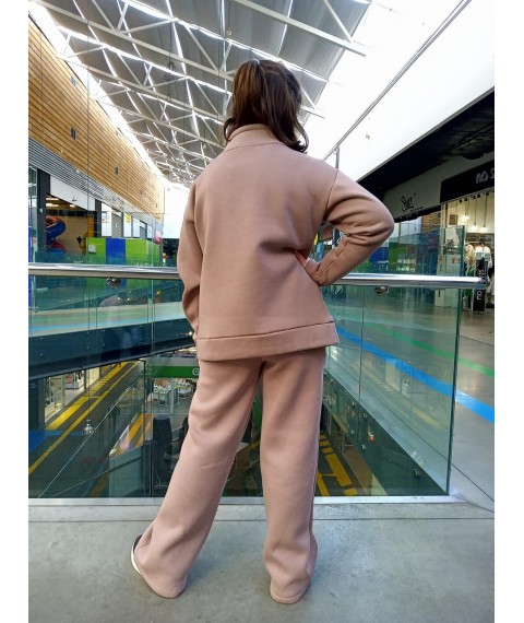 Комплект палаццо + світшот без капюшона