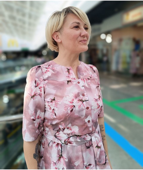 Плаття-максі рожеве