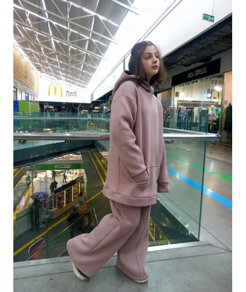 Palazzo + oversized hoodie set