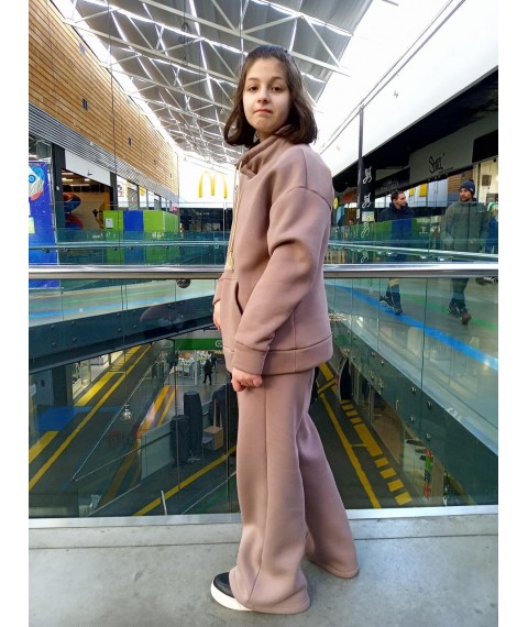 Комплект палаццо + світшот без капюшона