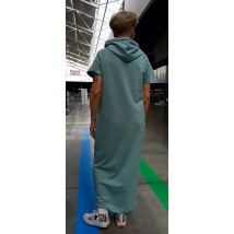 Mint knitted dress